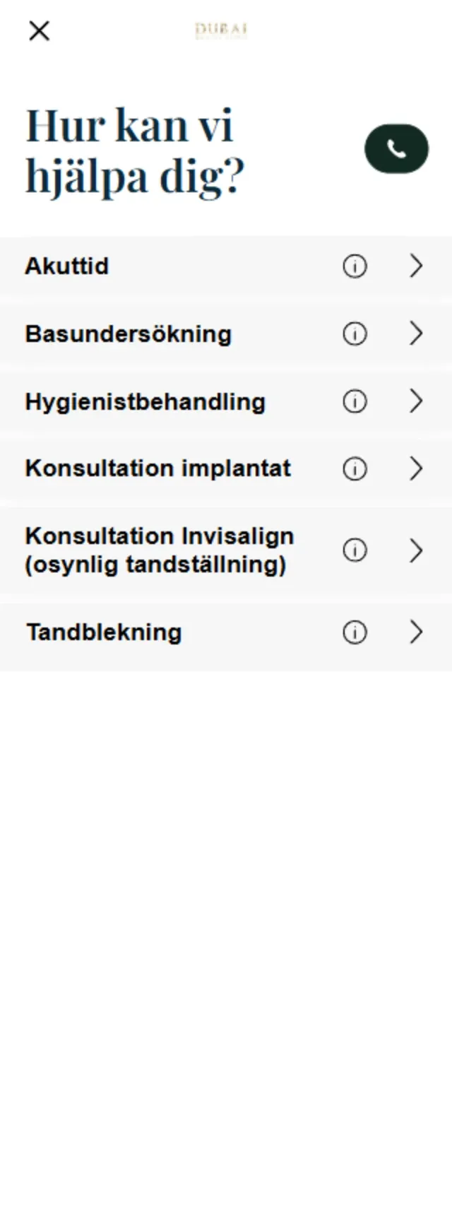 Boka samma dag akuttandvård i Malmö
